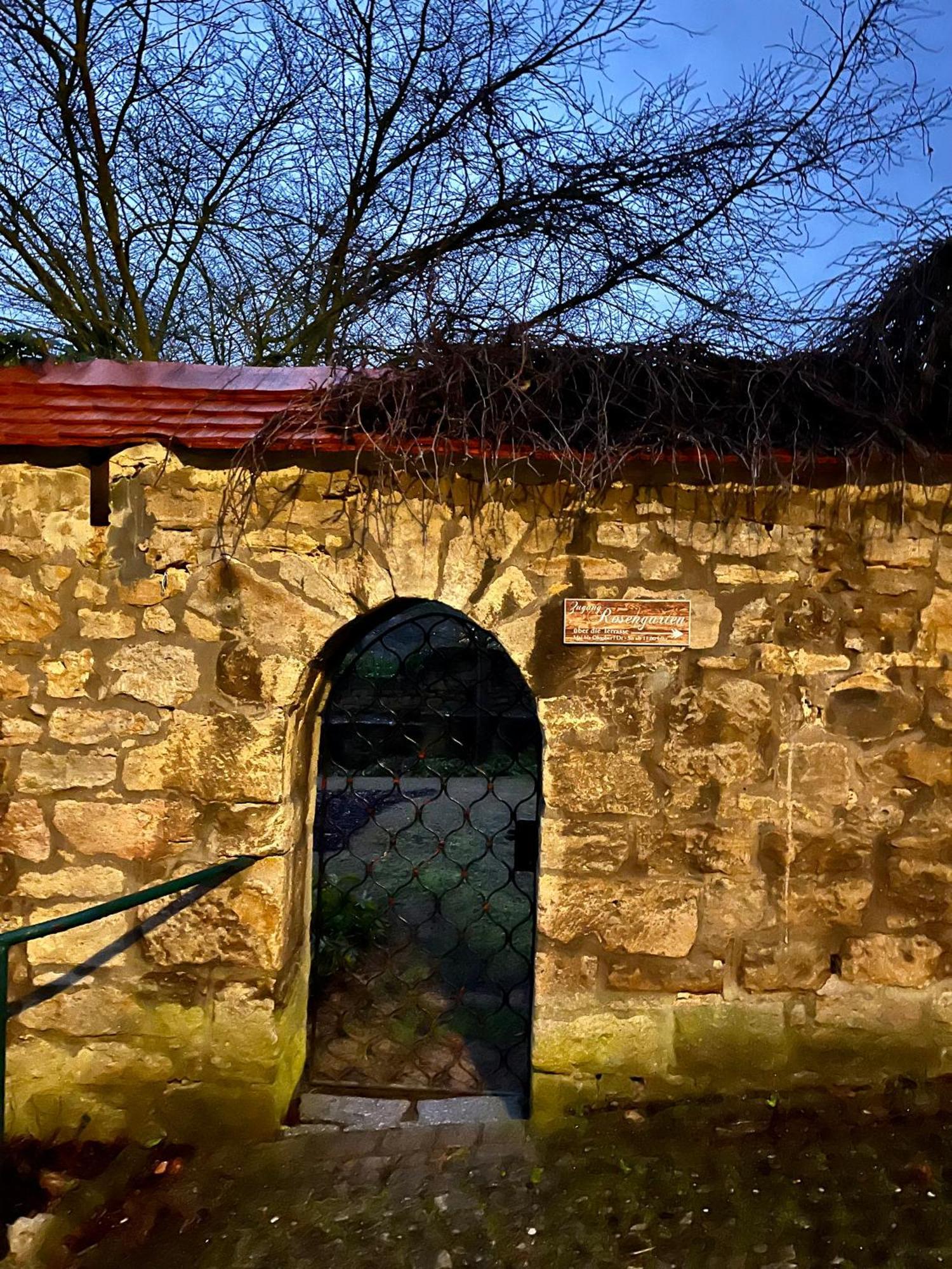 Delux Ferienwohnung Kunstgalerie Und Ilmradweg Kranichfeld Exterior foto