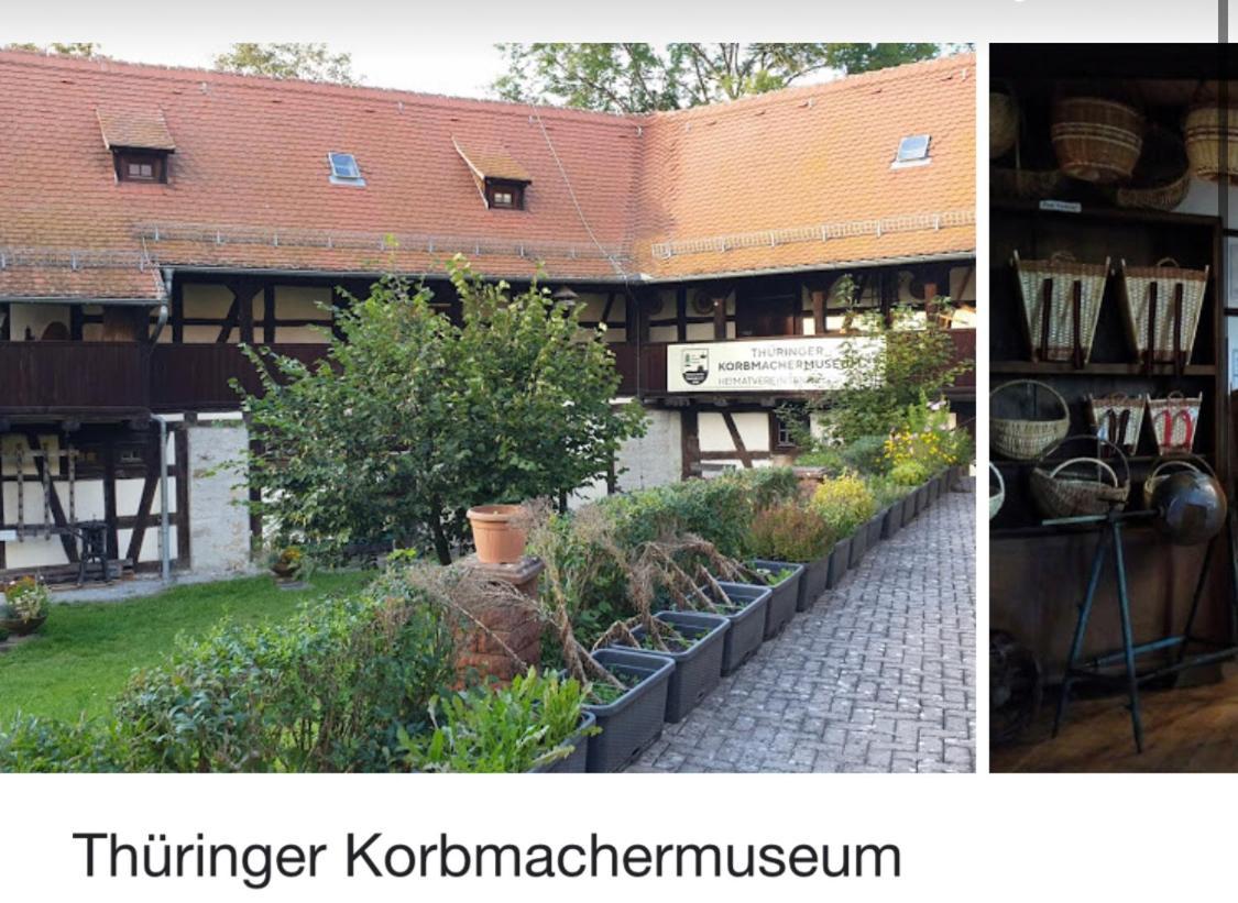 Delux Ferienwohnung Kunstgalerie Und Ilmradweg Kranichfeld Exterior foto